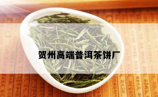 贺州高端普洱茶饼厂