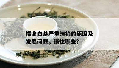 福鼎白茶严重滞销的原因及发展问题，销往哪些？