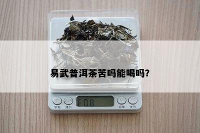 易武普洱茶苦吗能喝吗？