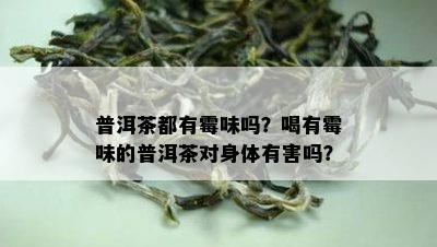 普洱茶都有霉味吗？喝有霉味的普洱茶对身体有害吗？