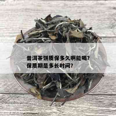 普洱茶饼质保多久啊能喝？保质期是多长时间？