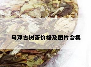 马邓古树茶价格及图片合集