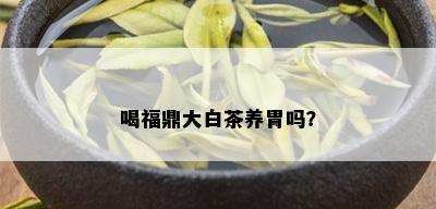 喝福鼎大白茶养胃吗？