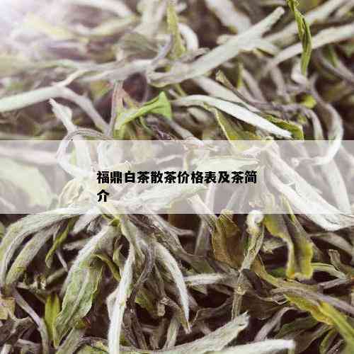 福鼎白茶散茶价格表及茶简介