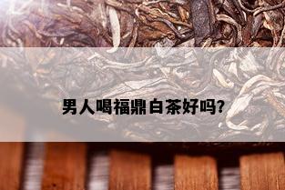 男人喝福鼎白茶好吗？