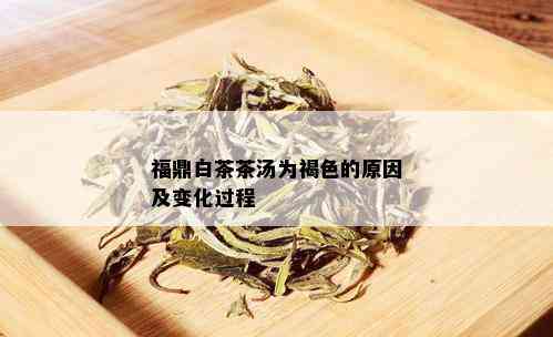 福鼎白茶茶汤为褐色的原因及变化过程