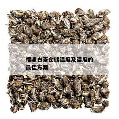 福鼎白茶仓储温度及湿度的更佳方案