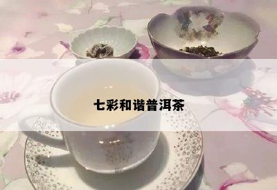 七彩和谐普洱茶