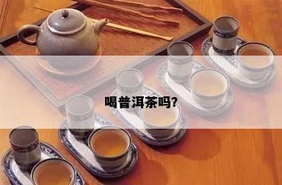 喝普洱茶吗？