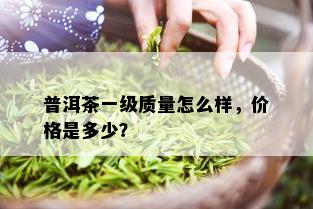 普洱茶一级质量怎么样，价格是多少？