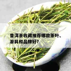 普洱茶收藏推荐哪款茶叶、茶具和品牌好？