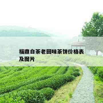 福鼎白茶老回味茶饼价格表及图片