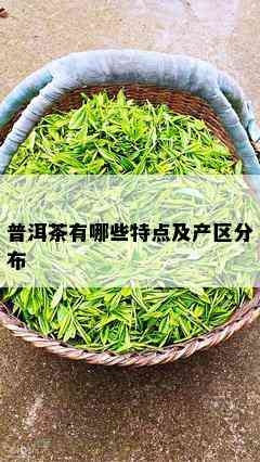 普洱茶有哪些特点及产区分布