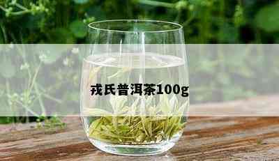 戎氏普洱茶100g