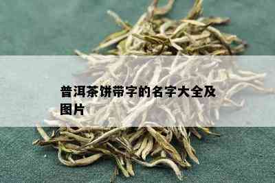 普洱茶饼带字的名字大全及图片