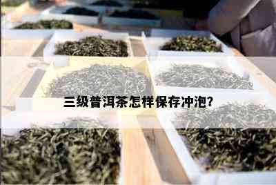 三级普洱茶怎样保存冲泡？