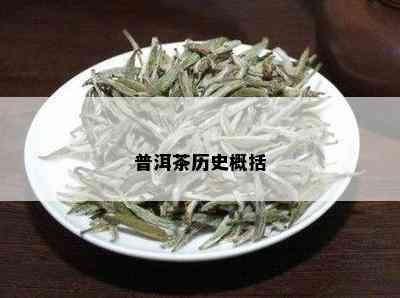 普洱茶历史概括