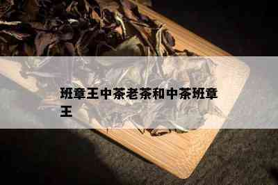 班章王中茶老茶和中茶班章王