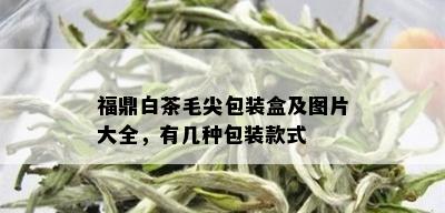 福鼎白茶毛尖包装盒及图片大全，有几种包装款式