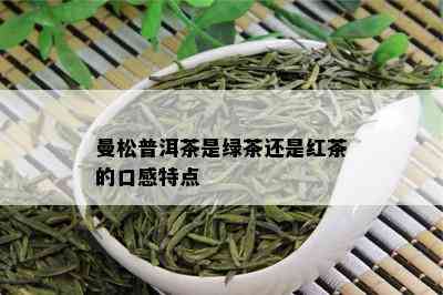 曼松普洱茶是绿茶还是红茶的口感特点