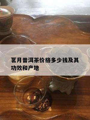 茗月普洱茶价格多少钱及其功效和产地