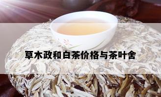 草木政和白茶价格与茶叶舍