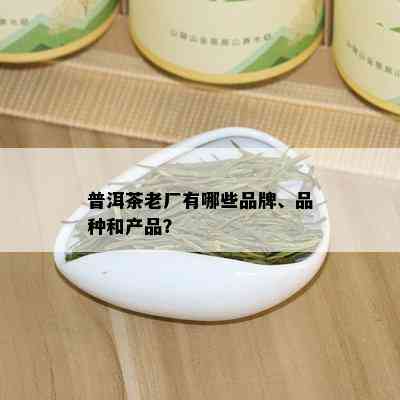 普洱茶老厂有哪些品牌、品种和产品？