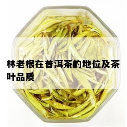 林老根在普洱茶的地位及茶叶品质