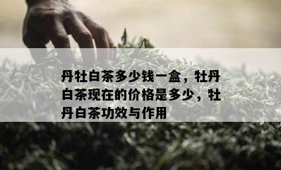 丹牡白茶多少钱一盒，牡丹白茶现在的价格是多少，牡丹白茶功效与作用