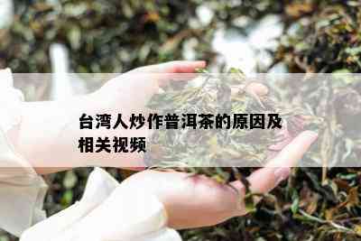 台湾人炒作普洱茶的原因及相关视频