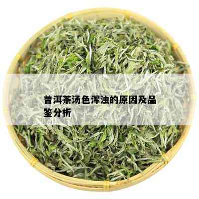 普洱茶汤色浑浊的原因及品鉴分析