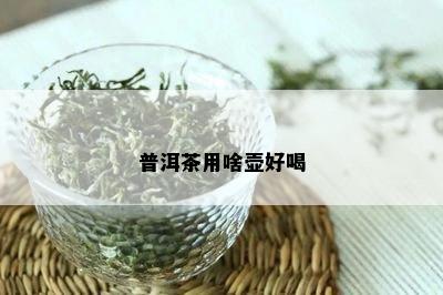 普洱茶用啥壶好喝