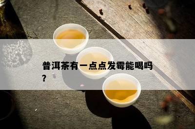 普洱茶有一点点发霉能喝吗？