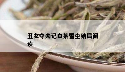 丑女夺夫记白茶雪尘结局阅读