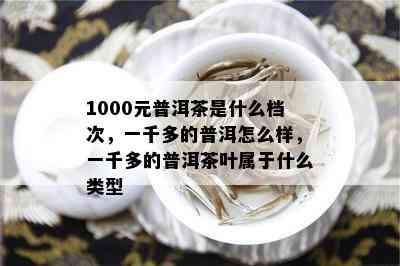 1000元普洱茶是什么档次，一千多的普洱怎么样，一千多的普洱茶叶属于什么类型