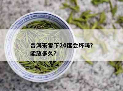 普洱茶零下20度会坏吗？能放多久？