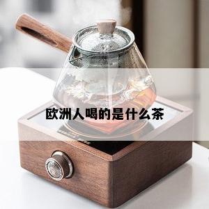 欧洲人喝的是什么茶