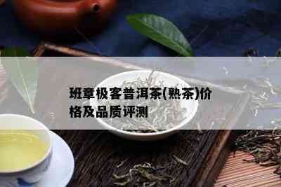 班章极客普洱茶(熟茶)价格及品质评测