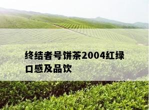 终结者号饼茶2004红绿口感及品饮