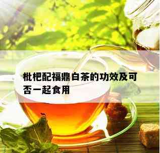 枇杷配福鼎白茶的功效及可否一起食用