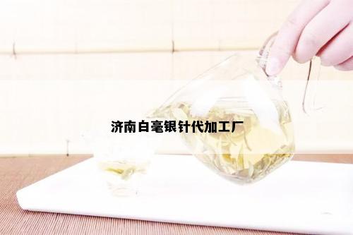 济南白毫银针代加工厂