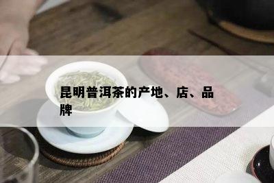 昆明普洱茶的产地、店、品牌