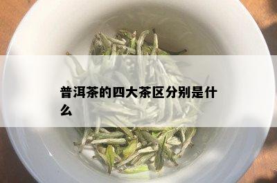 普洱茶的四大茶区分别是什么