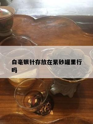 白毫银针存放在紫砂罐里行吗