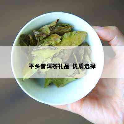 平乡普洱茶礼品-优质选择