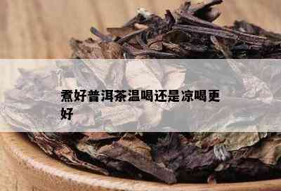 煮好普洱茶温喝还是凉喝更好