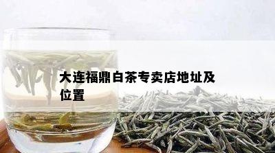 大连福鼎白茶专卖店地址及位置