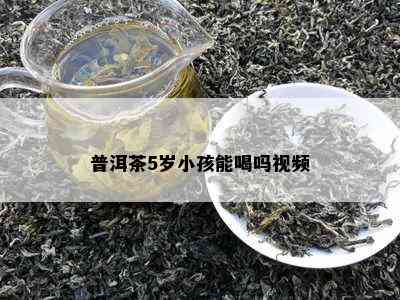 普洱茶5岁小孩能喝吗视频