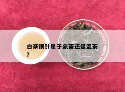 白毫银针属于凉茶还是温茶？