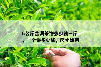 6公斤普洱茶饼多少钱一斤，一个饼多少钱，尺寸如何